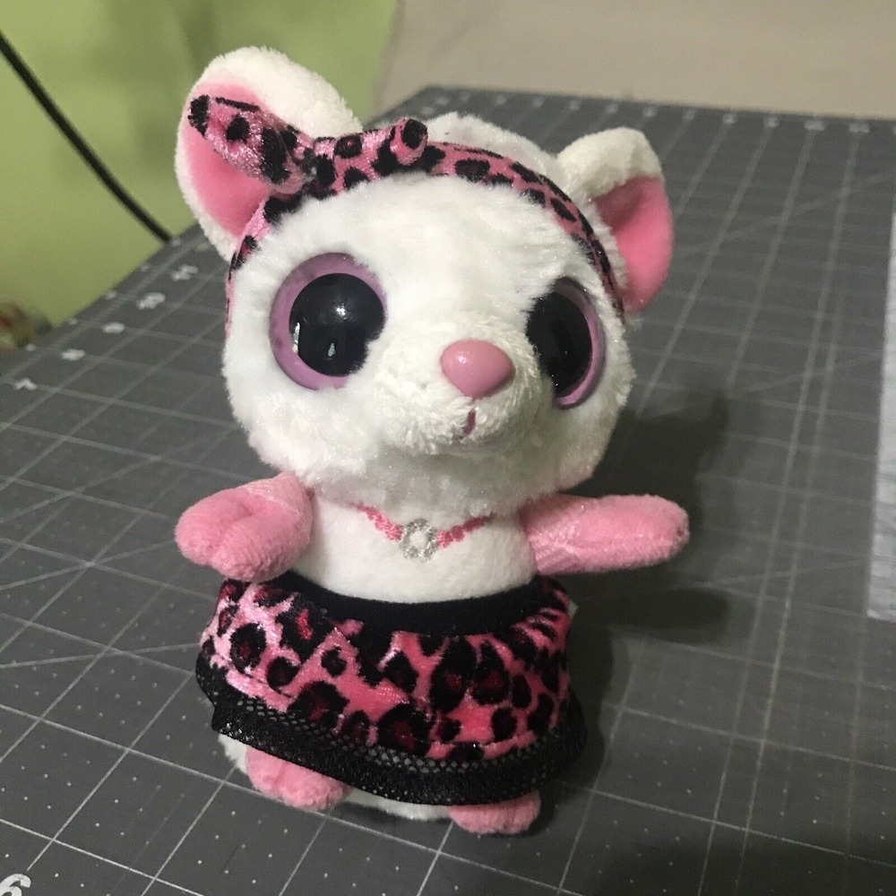 Aurora Yoo Hoo & Friends Fennec Fox Musical Bush Baby Pink Tail Leopard Headband